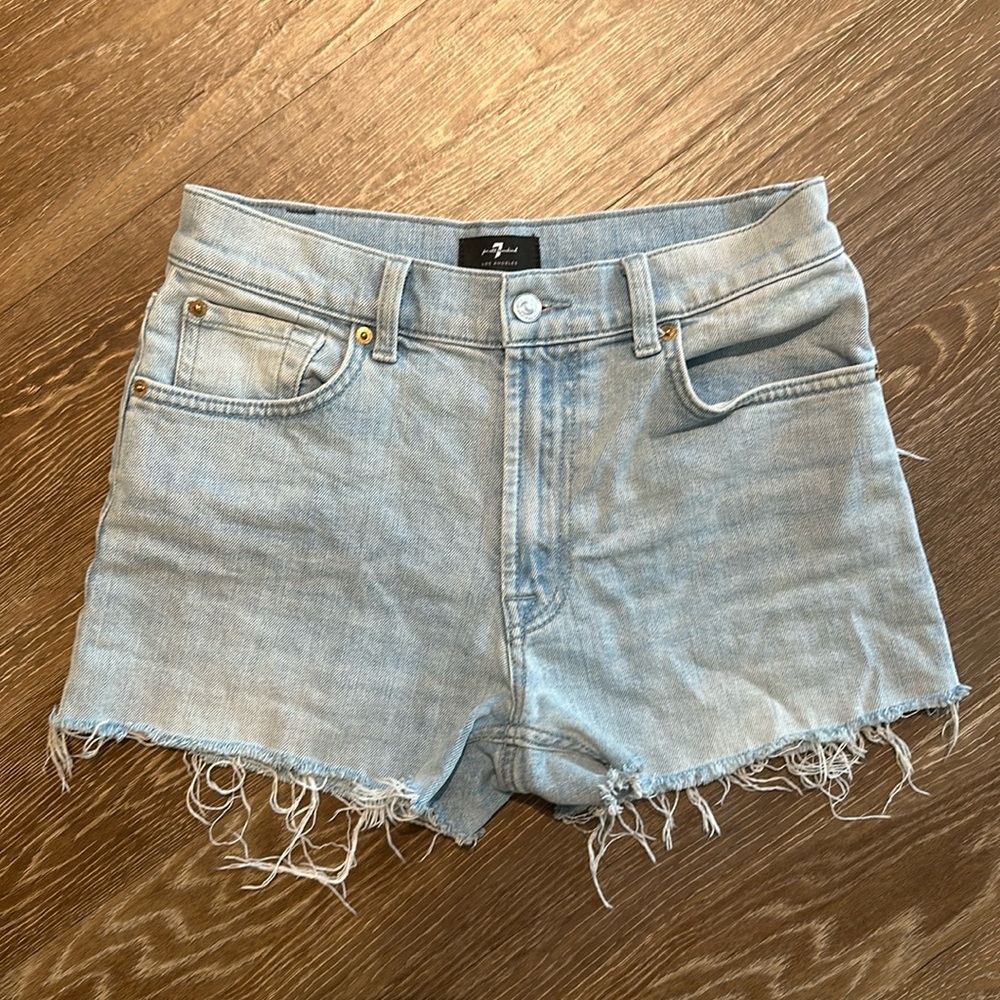 7 for all mankind shorts